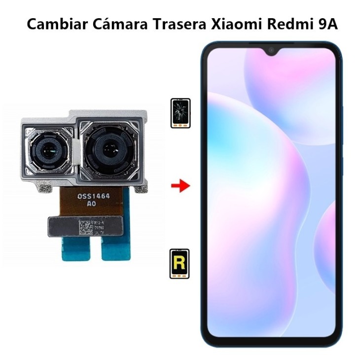 Cambiar Cámara Trasera Xiaomi Redmi 9A