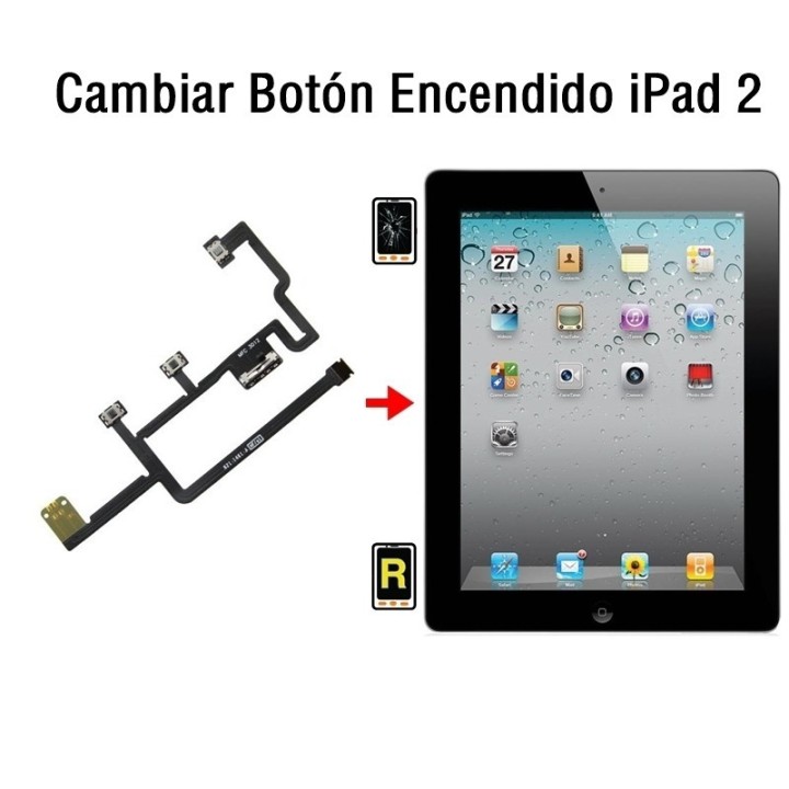Cambiar Botón Encendido iPad 2