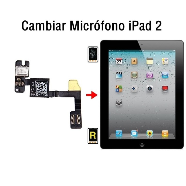 Cambiar Micrófono iPad 2