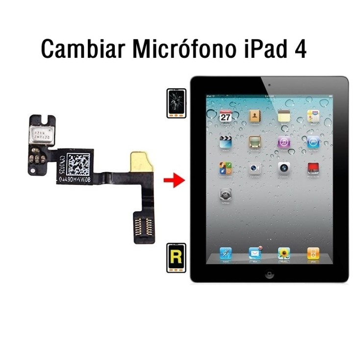 Cambiar Micrófono iPad 4