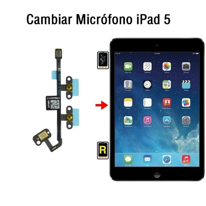 Cambiar Micrófono iPad 5 2017