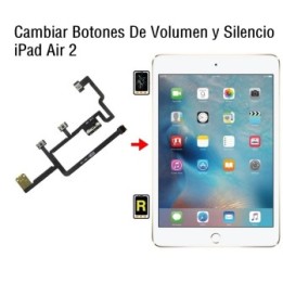 Cambiar Botones De Volumen y Silencio iPad Air 2