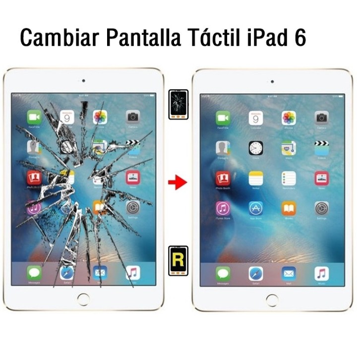 Cambiar Pantalla Táctil iPad 6 2018