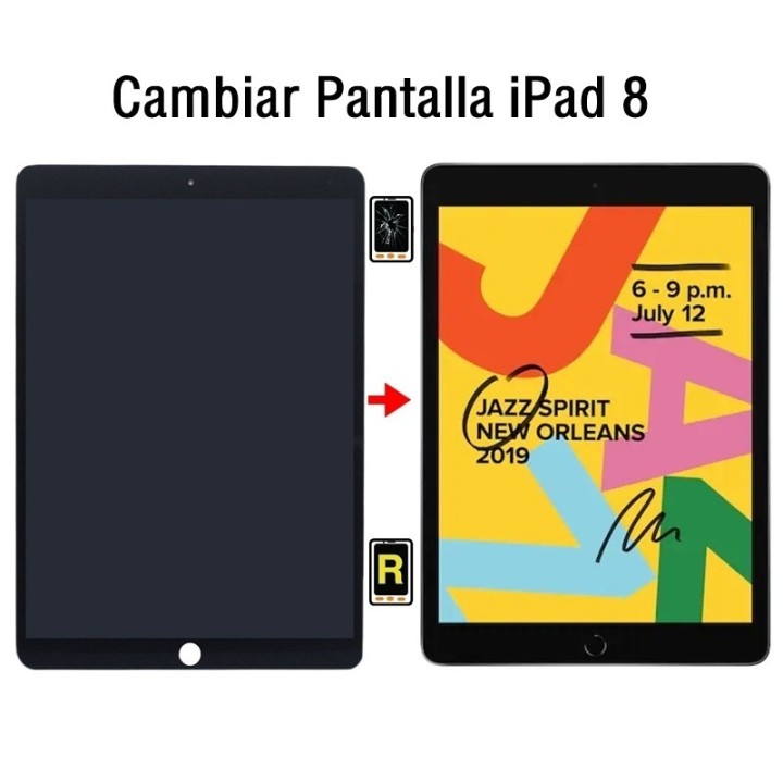 Cambiar Pantalla iPad 8 2020