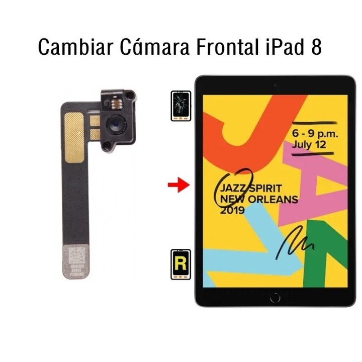 Cambiar Cámara Frontal iPad 8 2020