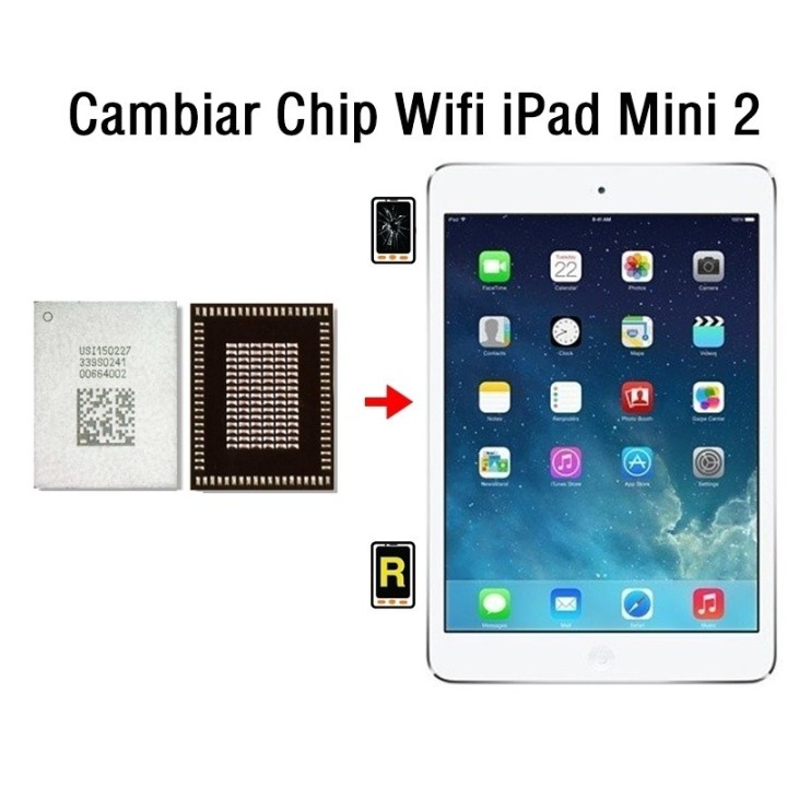 Cambiar Chip Wifi iPad Mini 2