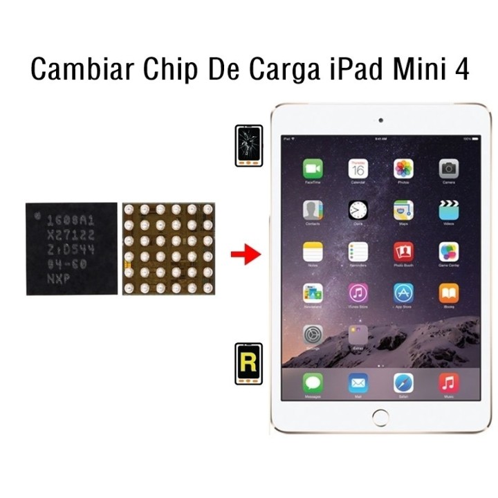 Cambiar Chip De Carga iPad Mini 4