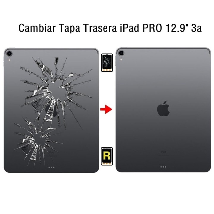 Cambiar Tapa Trasera iPad Pro 12.9 2018