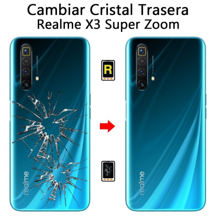 Cambiar Tapa Trasera Realme X3 Super Zoom