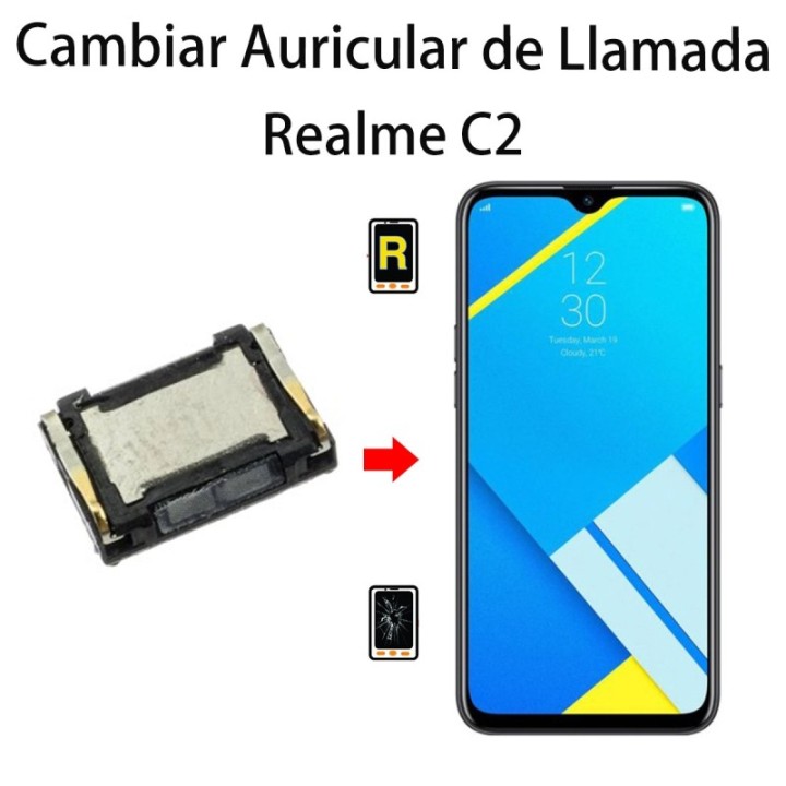 Cambiar Auricular De Llamada Realme C2