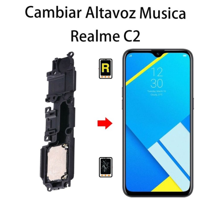 Cambiar Altavoz De Música Realme C2