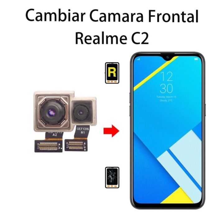 Cambiar Cámara Frontal Realme C2