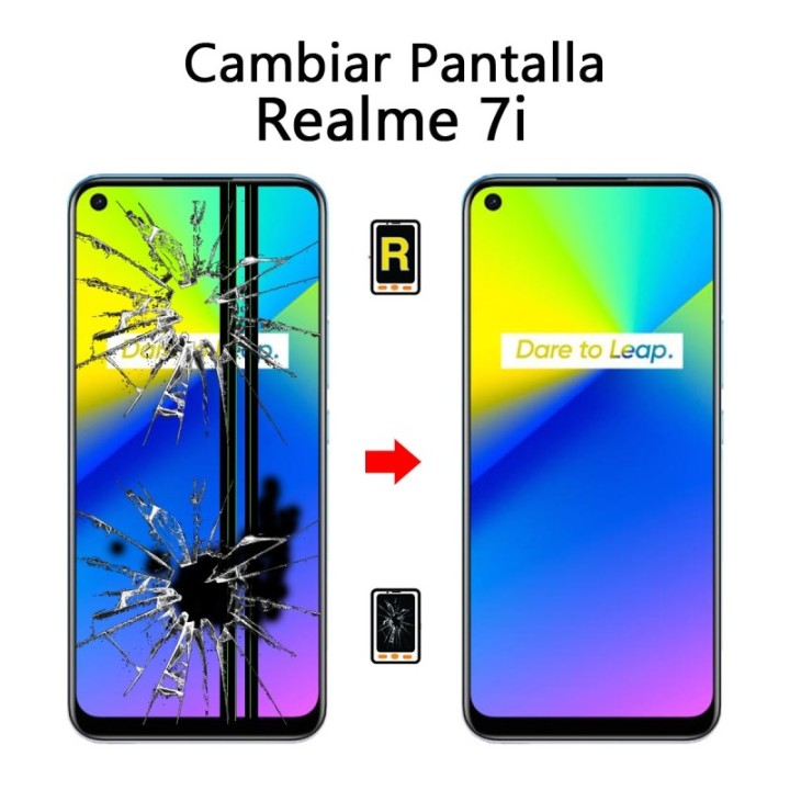 Cambiar Pantalla Realme 7i
