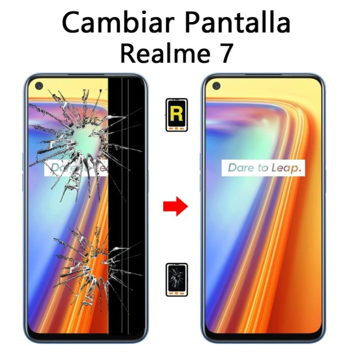 Cambiar Pantalla Realme 7