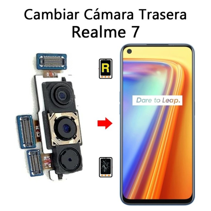 Cambiar Cámara Trasera Realme 7