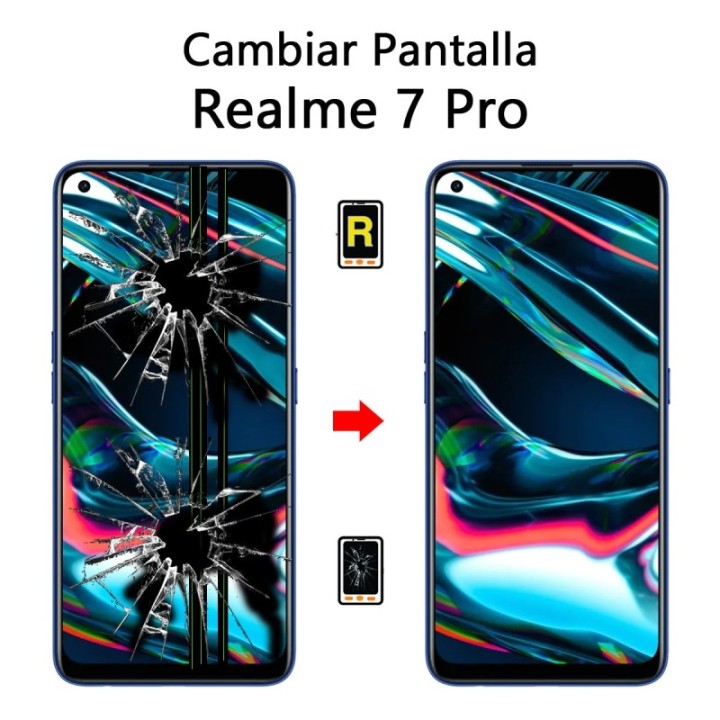 Cambiar Pantalla Realme 7 Pro
