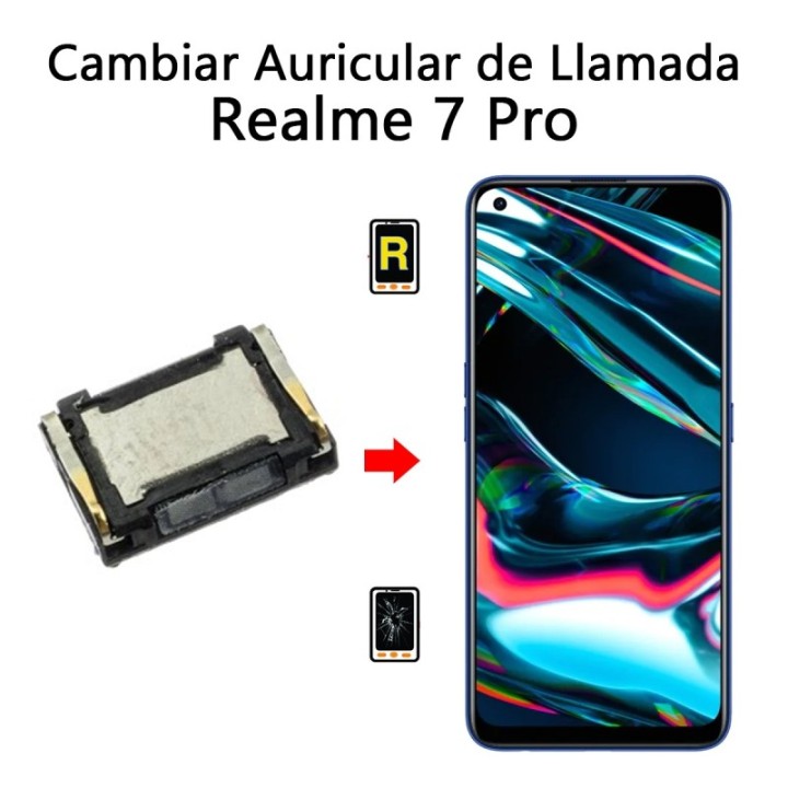 Cambiar Auricular De Llamada Realme 7 Pro