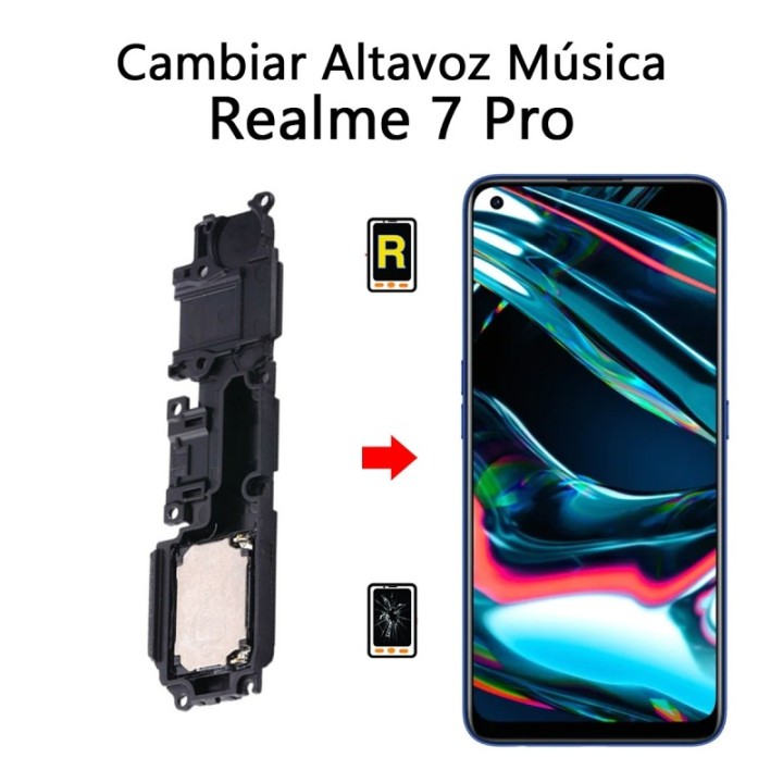 Cambiar Altavoz De Música Realme 7 Pro