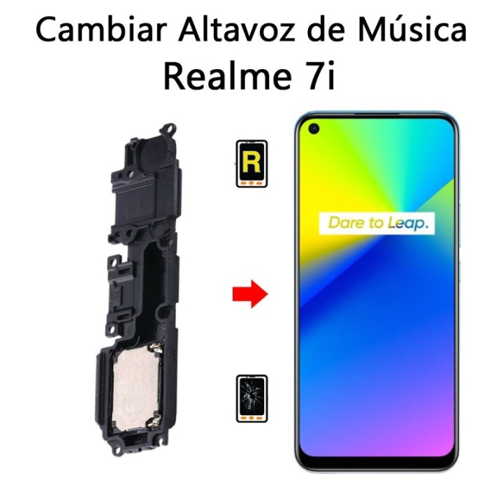 Cambiar Altavoz De Música Realme 7i