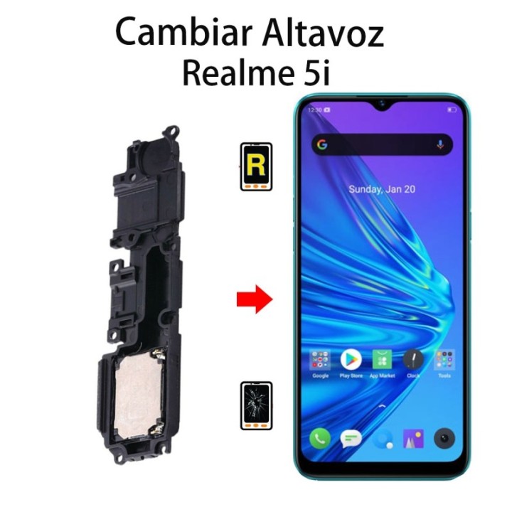 Cambiar Altavoz De Música Realme 5i