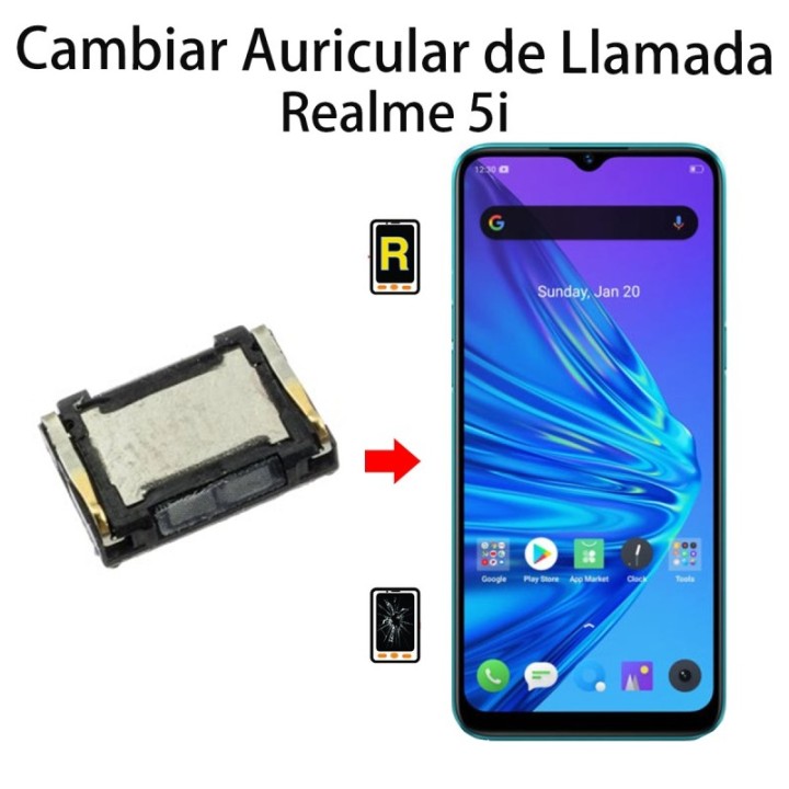 Cambiar Auricular De Llamada Realme 5i
