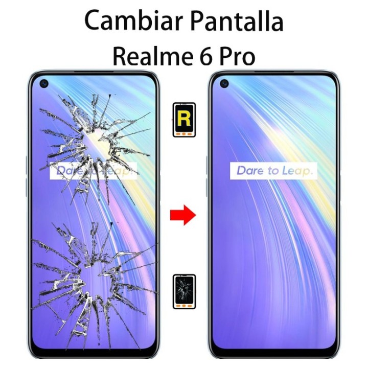 Cambiar Pantalla Realme 6 Pro