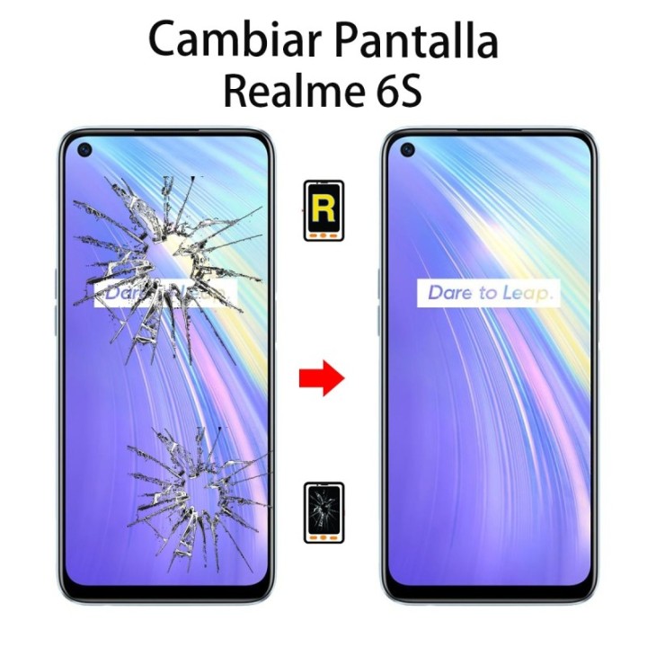 Cambiar Pantalla Realme 6s