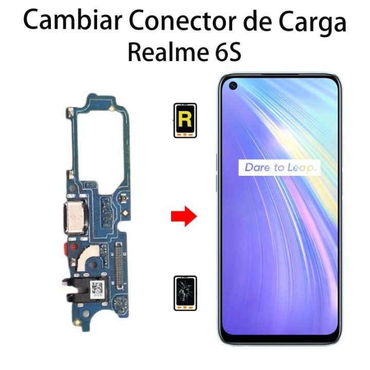 Cambiar Conector De Carga Realme 6s