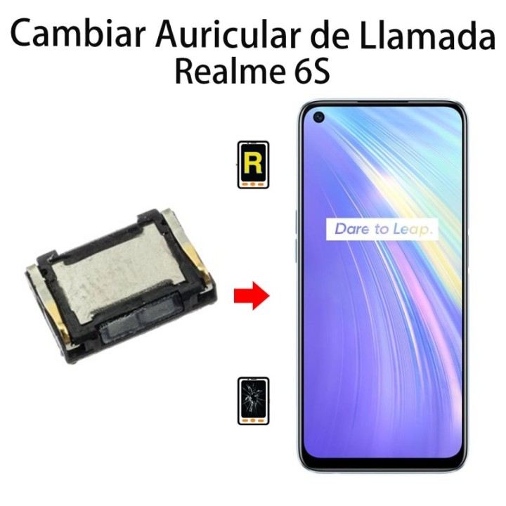 Cambiar Auricular De Llamada Realme 6s