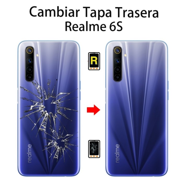 Cambiar Tapa Trasera Realme 6s