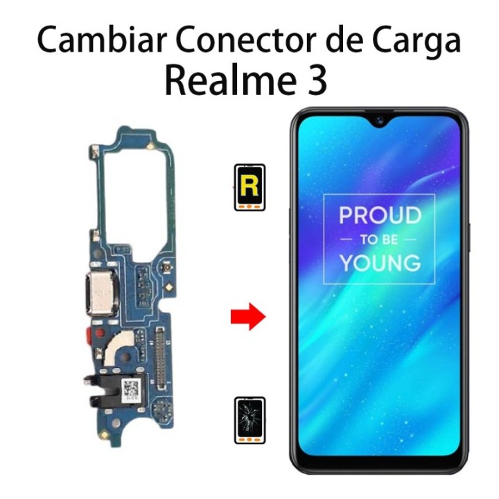 Cambiar Conector De Carga Realme 3
