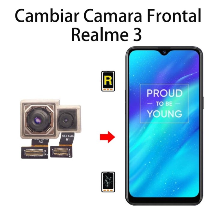 Cambiar Cámara Frontal Realme 3