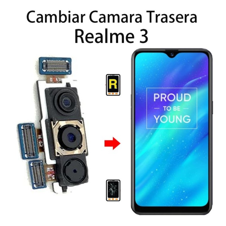 Cambiar Cámara Trasera Realme 3
