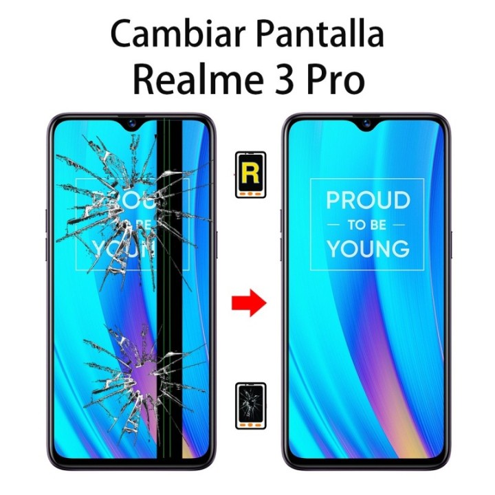 Cambiar Pantalla Realme 3 Pro