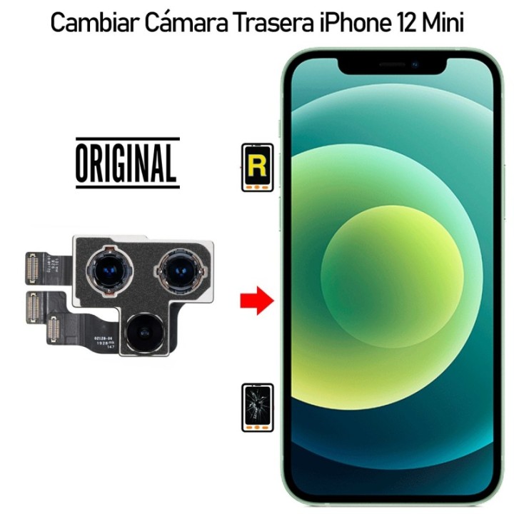 Cambiar Cámara Trasera iPhone 12 Mini