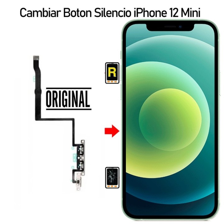 Cambiar Botón Silencio iPhone 12 Mini