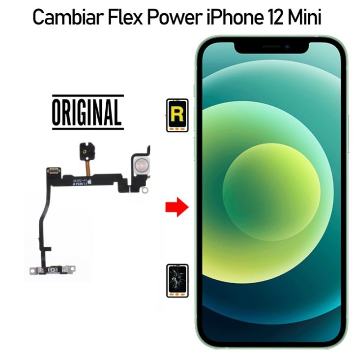 Cambiar Botón Encendido iPhone 12 Mini