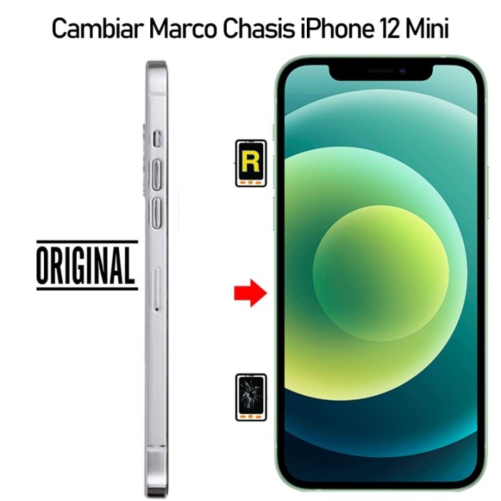 Cambiar Marco Chasis iPhone 12 Mini