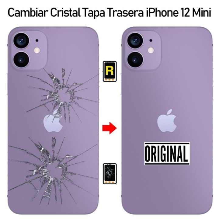 Cambiar Tapa Trasera iPhone 12 Mini