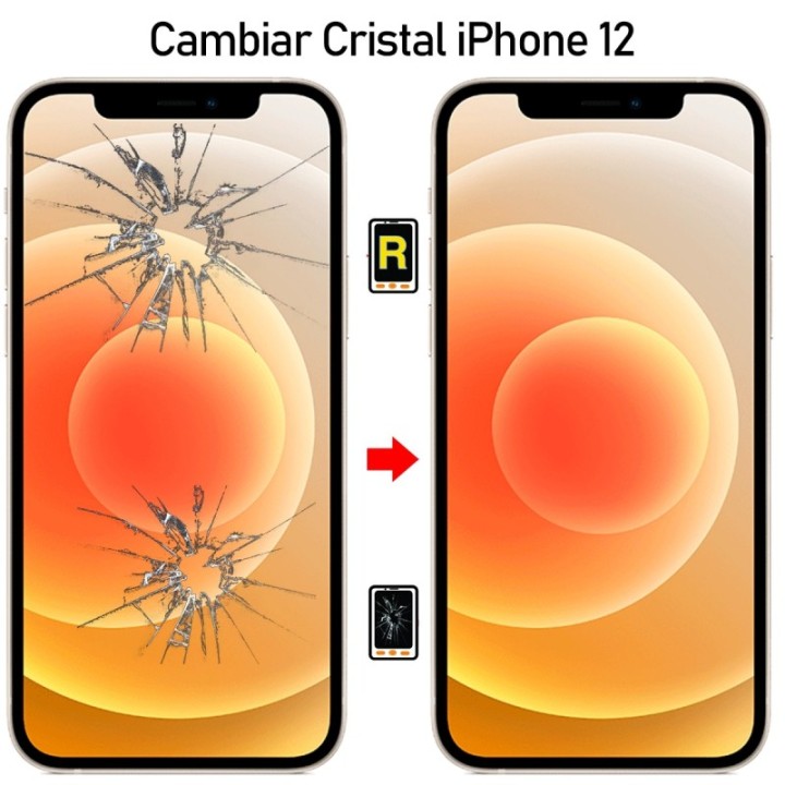 Cambiar Cristal De Pantalla iPhone 12