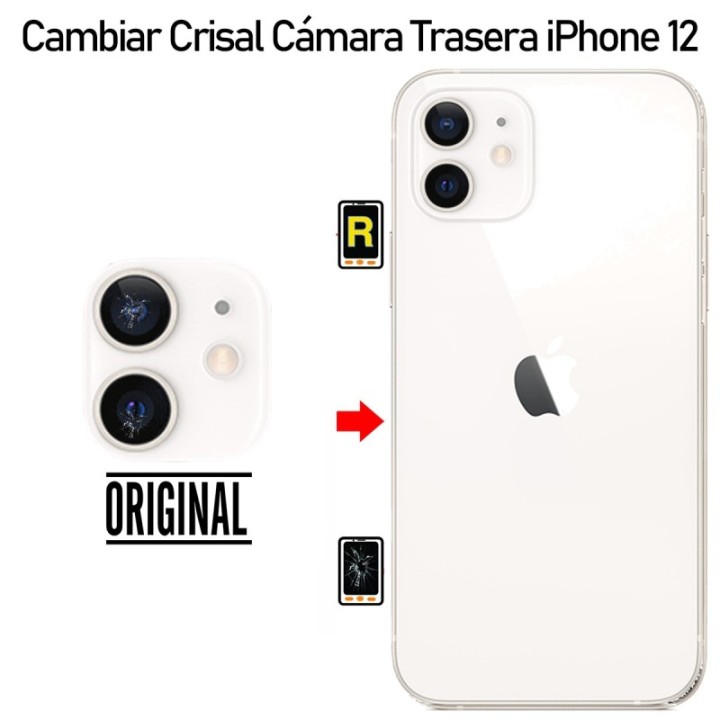 Cambiar Cristal Cámara iPhone 12
