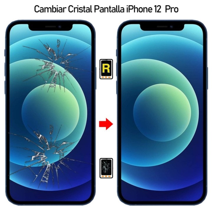 Cambiar Cristal De Pantalla iPhone 12 Pro