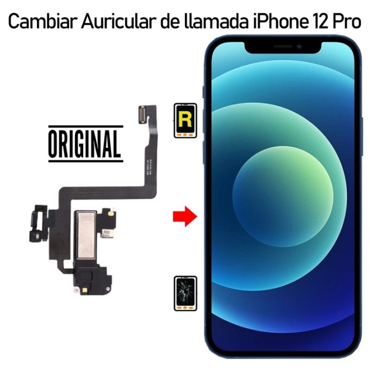 Cambiar Auricular de llamada iPhone 12 Pro