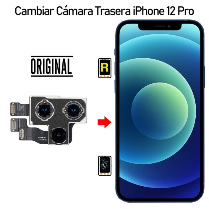 Cambiar Cámara Trasera iPhone 12 Pro