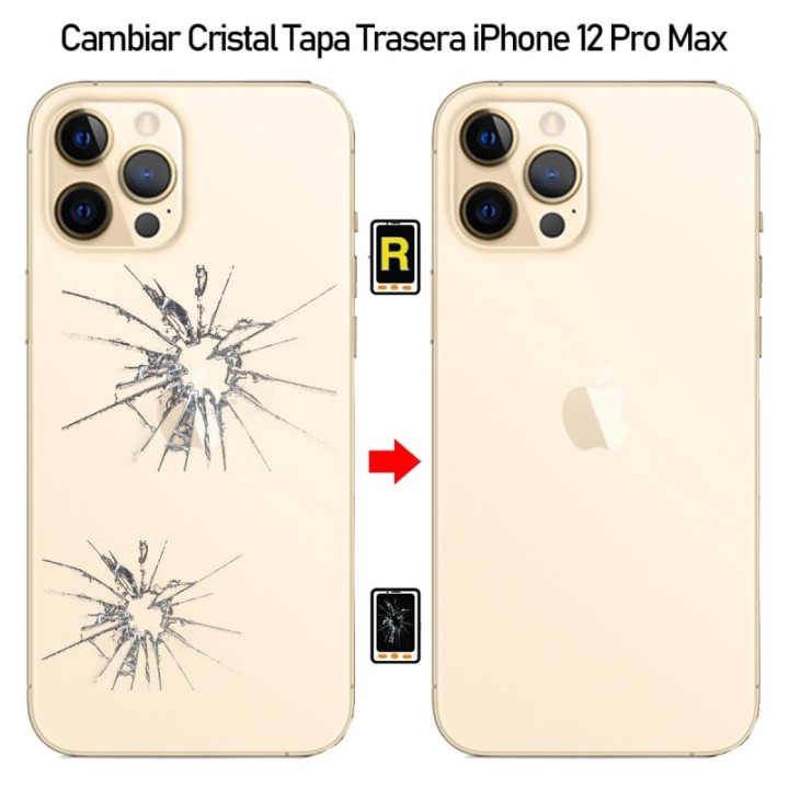 Cambiar Tapa Trasera iPhone 12 Pro Max