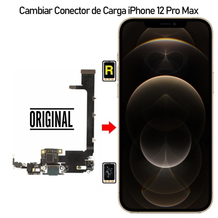 Cambiar Conector de Carga iPhone 12 Pro Max