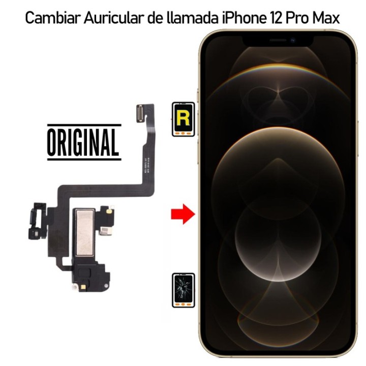 Cambiar Auricular de llamada iPhone 12 Pro Max