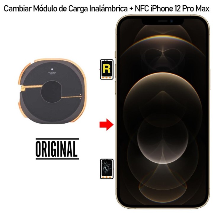 Reparar Carga Inalámbrica + NFC iPhone 12 Pro Max
