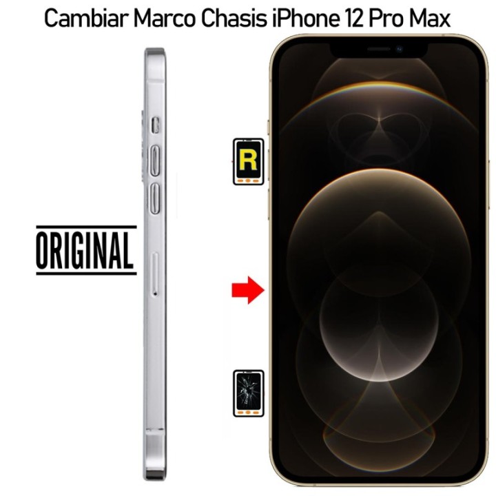 Cambiar Marco Chasis iPhone 12 Pro Max
