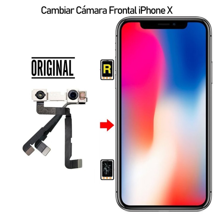 Cambiar Cámara Frontal iPhone X
